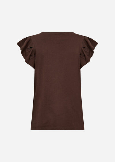 SC-DERBY 52 T-shirt Mørk brun