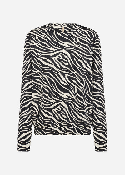 SC-FIONIA 8 Bluse Sort