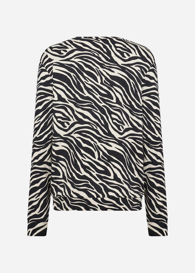 SC-FIONIA 8 Bluse Sort