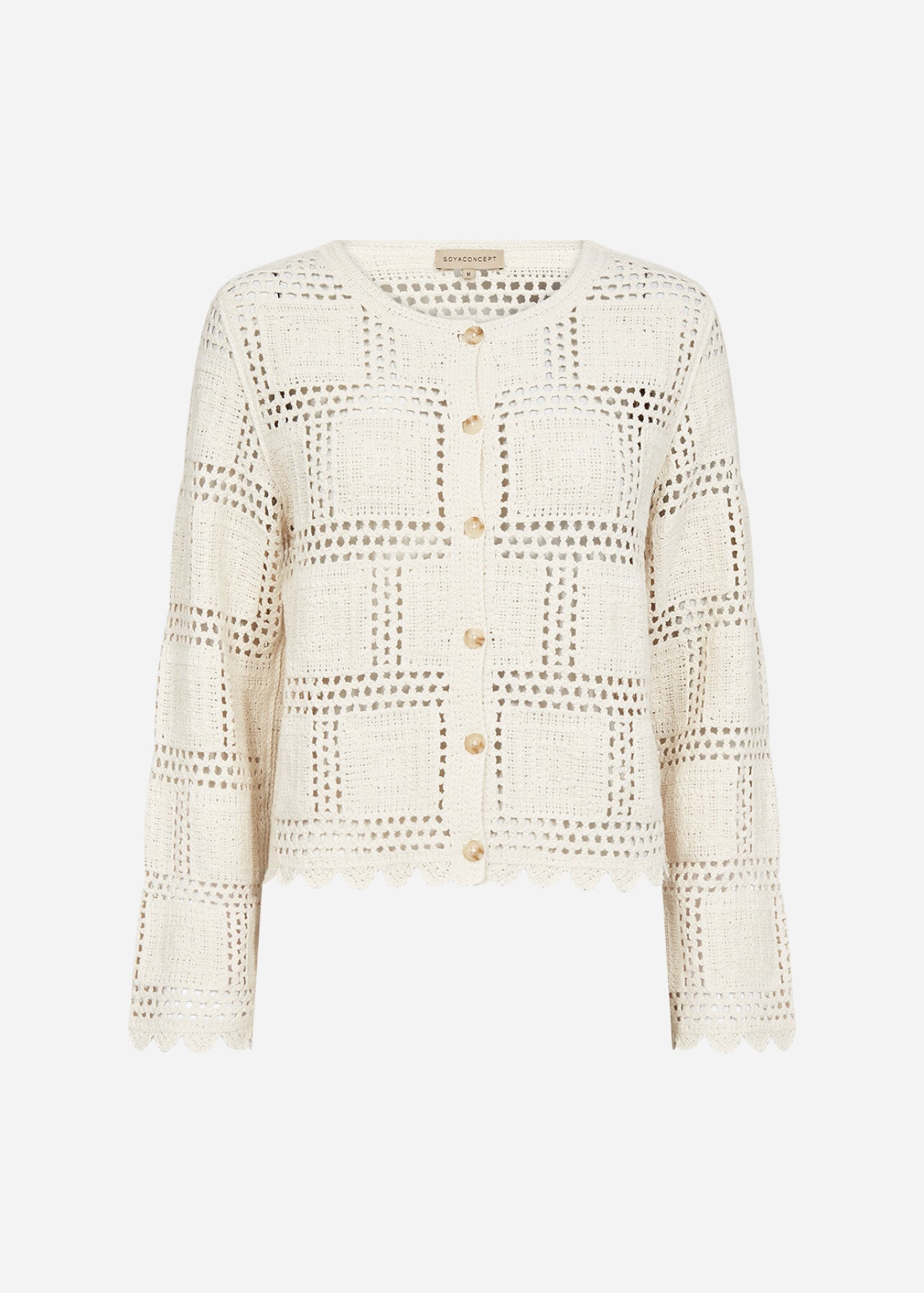 SC-SIDSEL 2 Cardigan Creme
