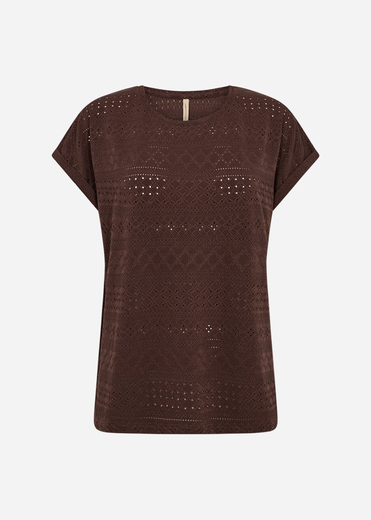 SC-SATINE 2 T-shirt Mørk brun