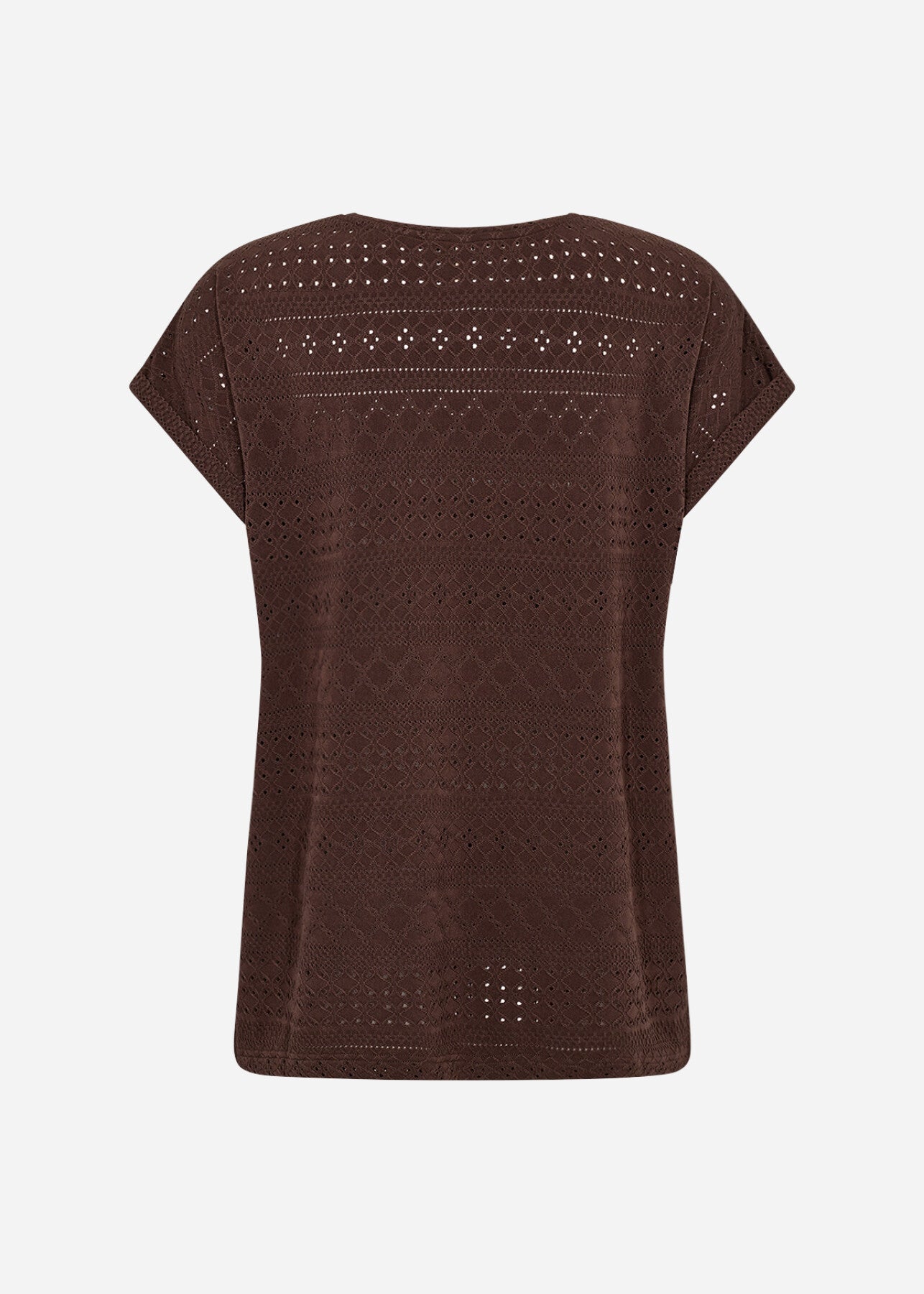 SC-SATINE 2 T-shirt Mørk brun