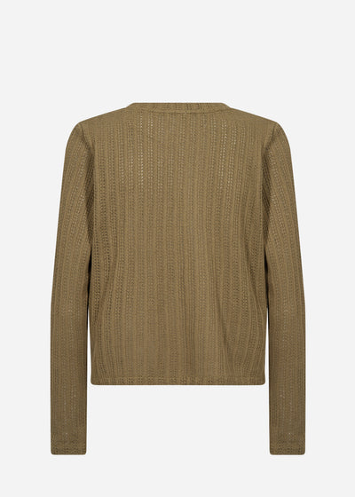 SC-SHONAS 3 Cardigan Oliven