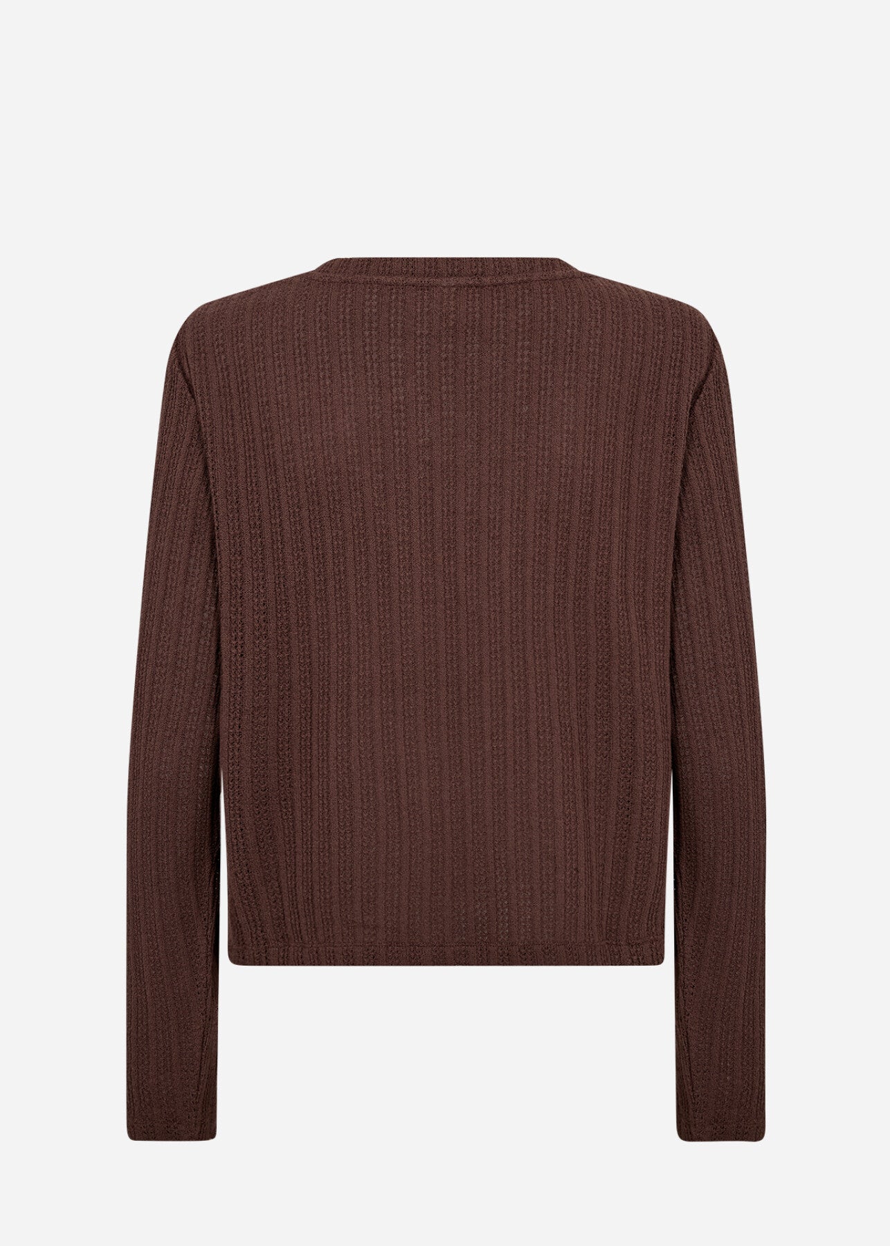 SC-SHONAS 3 Cardigan Mørk brun