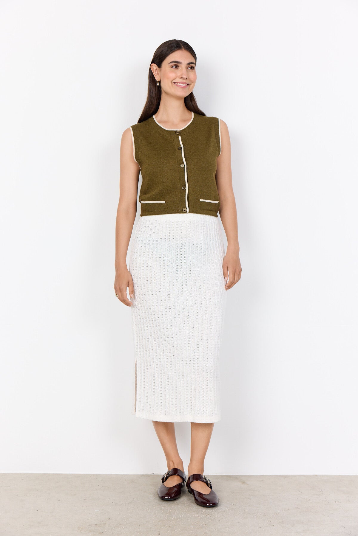 SC-SHONAS 4 Nederdel Off white