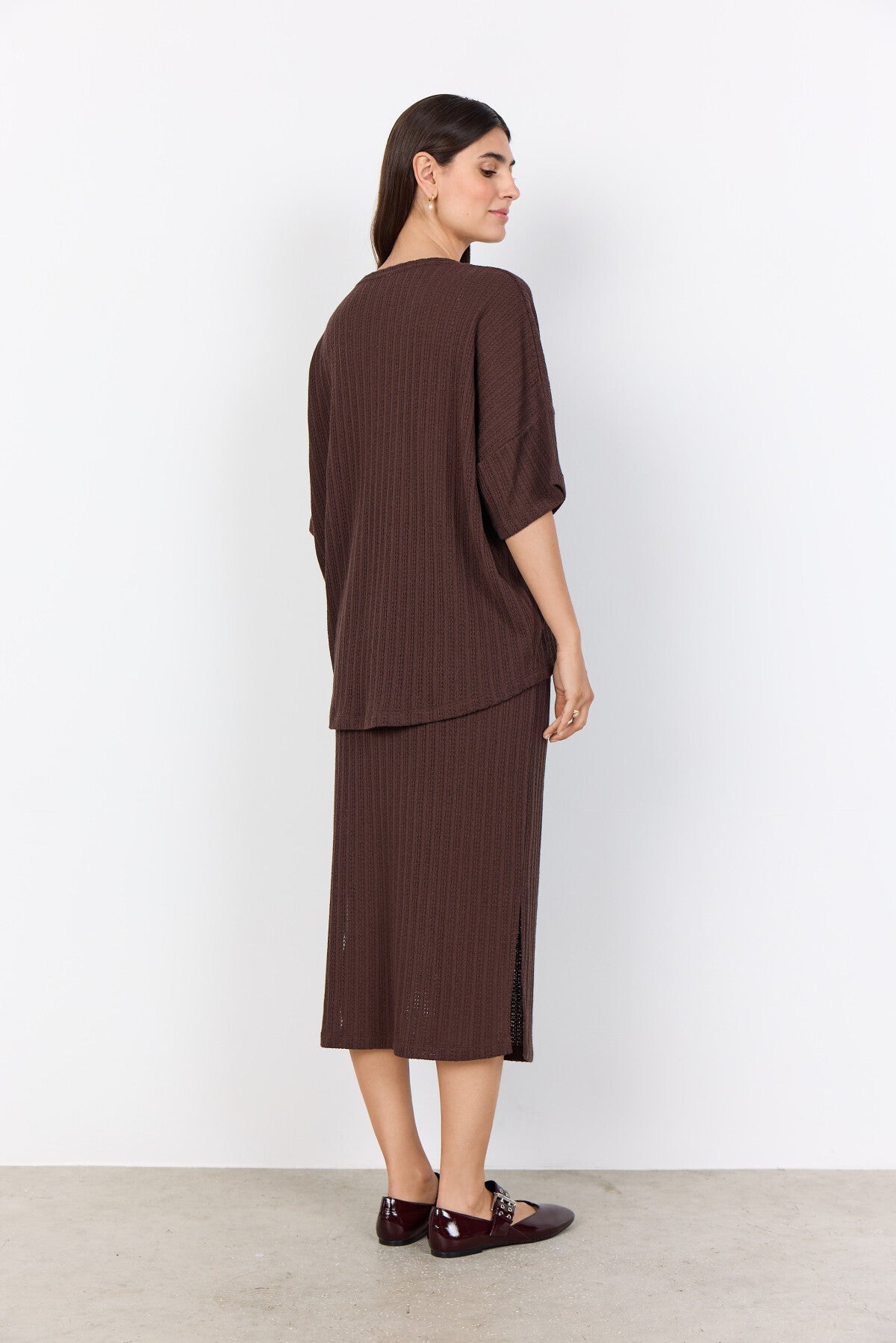SC-SHONAS 2 Bluse Mørk brun