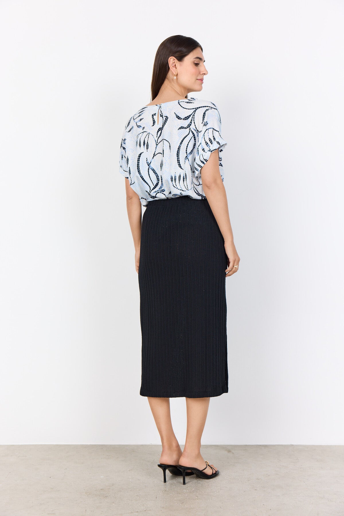 SC-SABIRA 1 Bluse Lyseblå