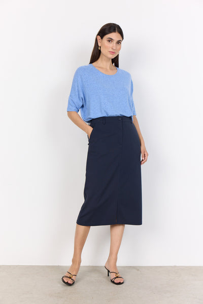 SC-BIARA 96 Bluse Lyseblå