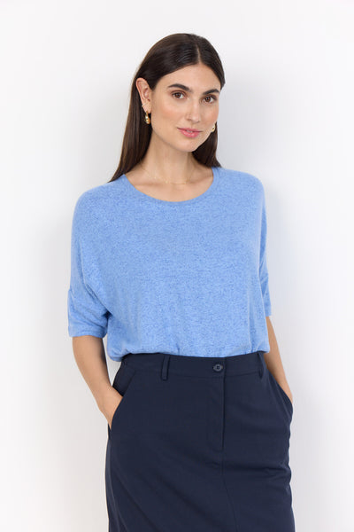 SC-BIARA 96 Bluse Lyseblå