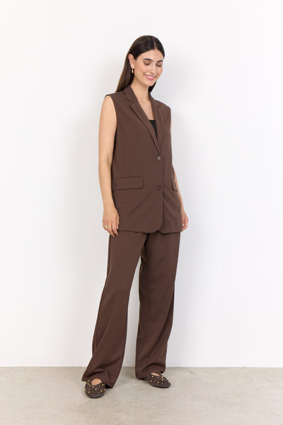 SC-SIHAM 87 Vest Mørk brun