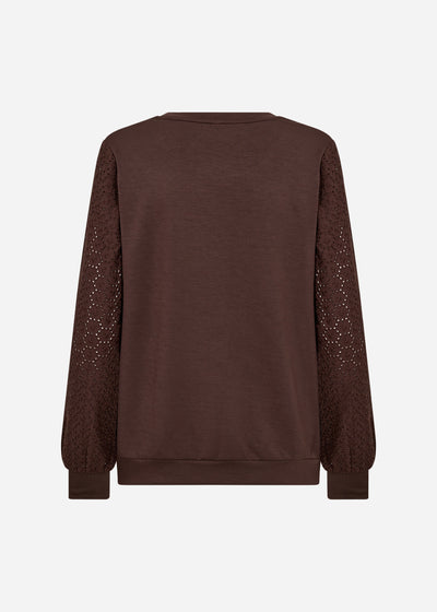 SC-BANU 247 Sweatshirt Mørk brun