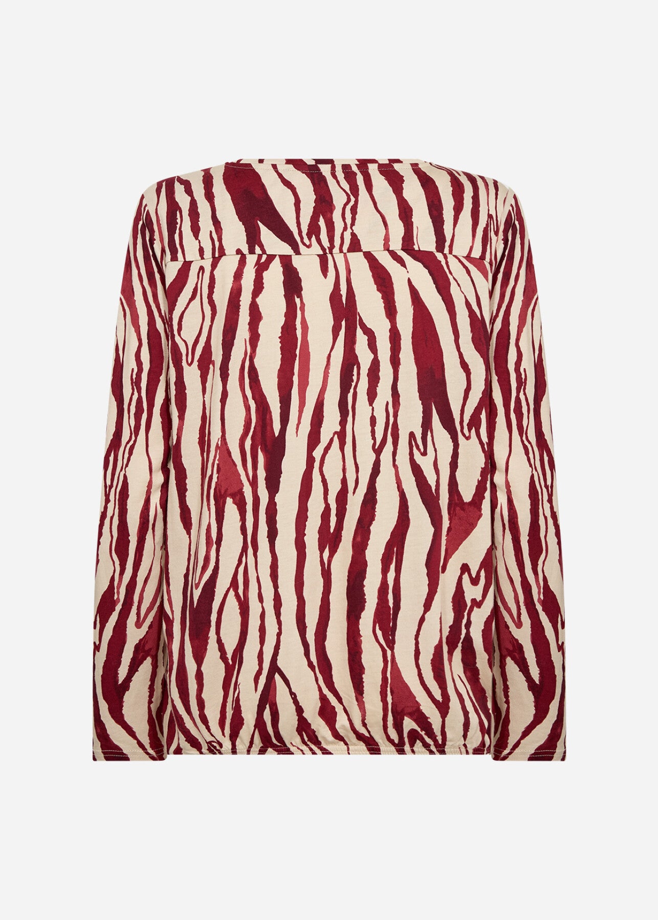 SC-FELICITY AOP 522 Bluse Rød