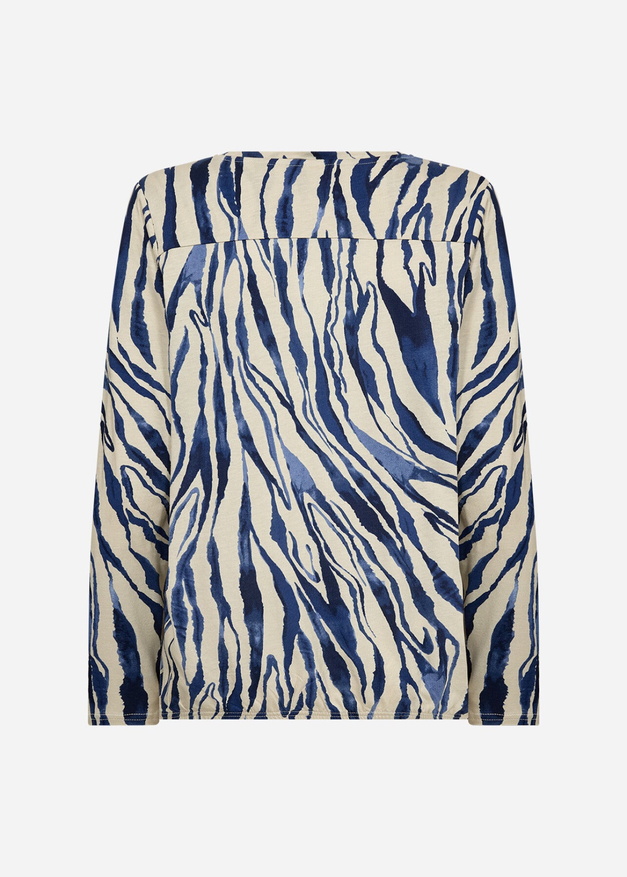 SC-FELICITY AOP 522 Bluse Mørk blå