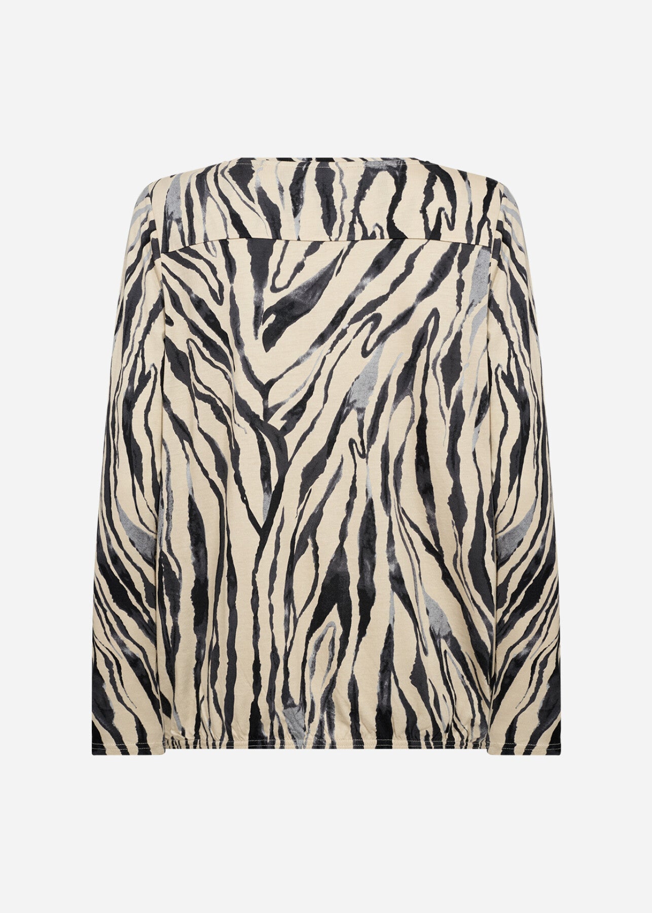 SC-FELICITY AOP 522 Bluse Sort