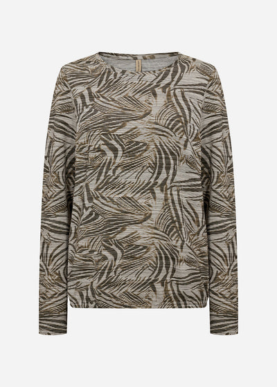 SC-GALINA 63 Bluse Mørkegrøn