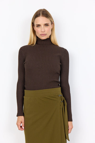 SC-DOLLIE 483 Pullover Mørk brun