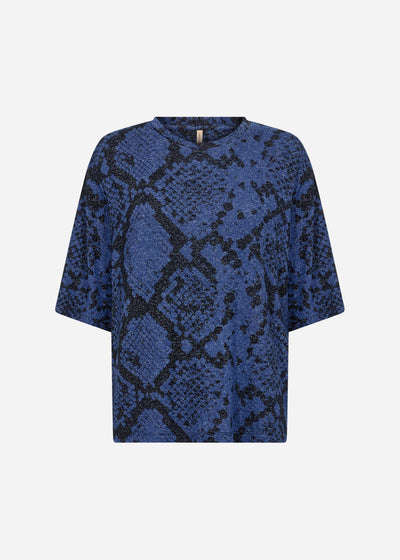 SC-BIARA AOP 144 T-shirt Mørk blå