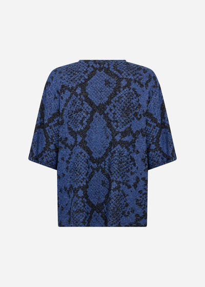 SC-BIARA AOP 144 T-shirt Mørk blå