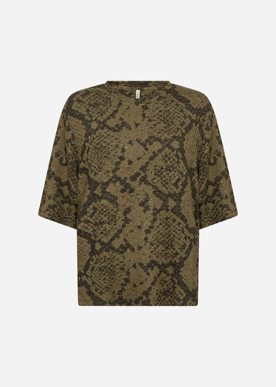 SC-BIARA AOP 144 T-shirt Mørkegrøn