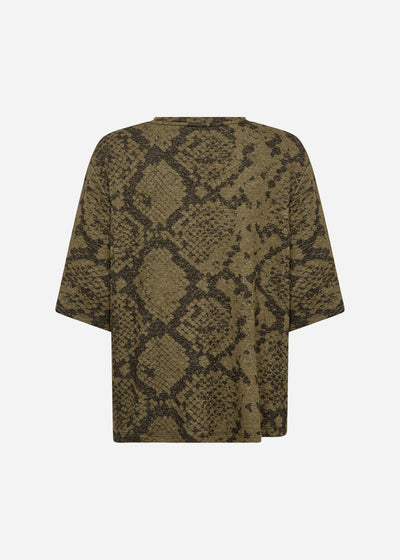 SC-BIARA AOP 144 T-shirt Mørkegrøn