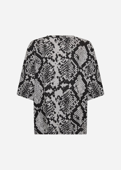 SC-BIARA AOP 144 T-shirt Grå
