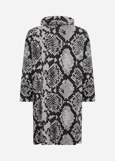 SC-BIARA AOP 146 Sweatshirt Grå