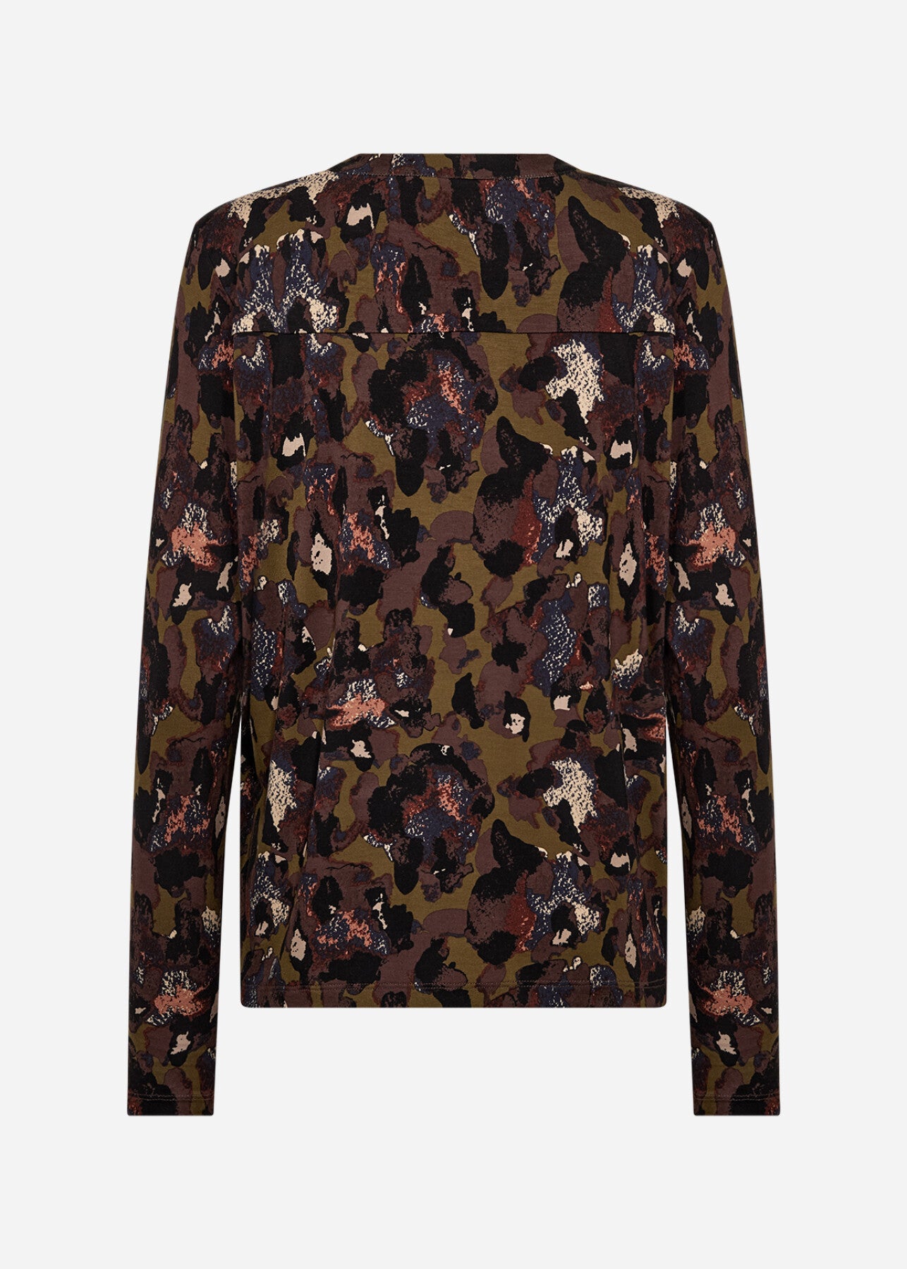 SC-MARICA AOP 341 Bluse Mørkegrøn
