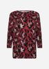 SC-MARICA AOP 342 Bluse Rød