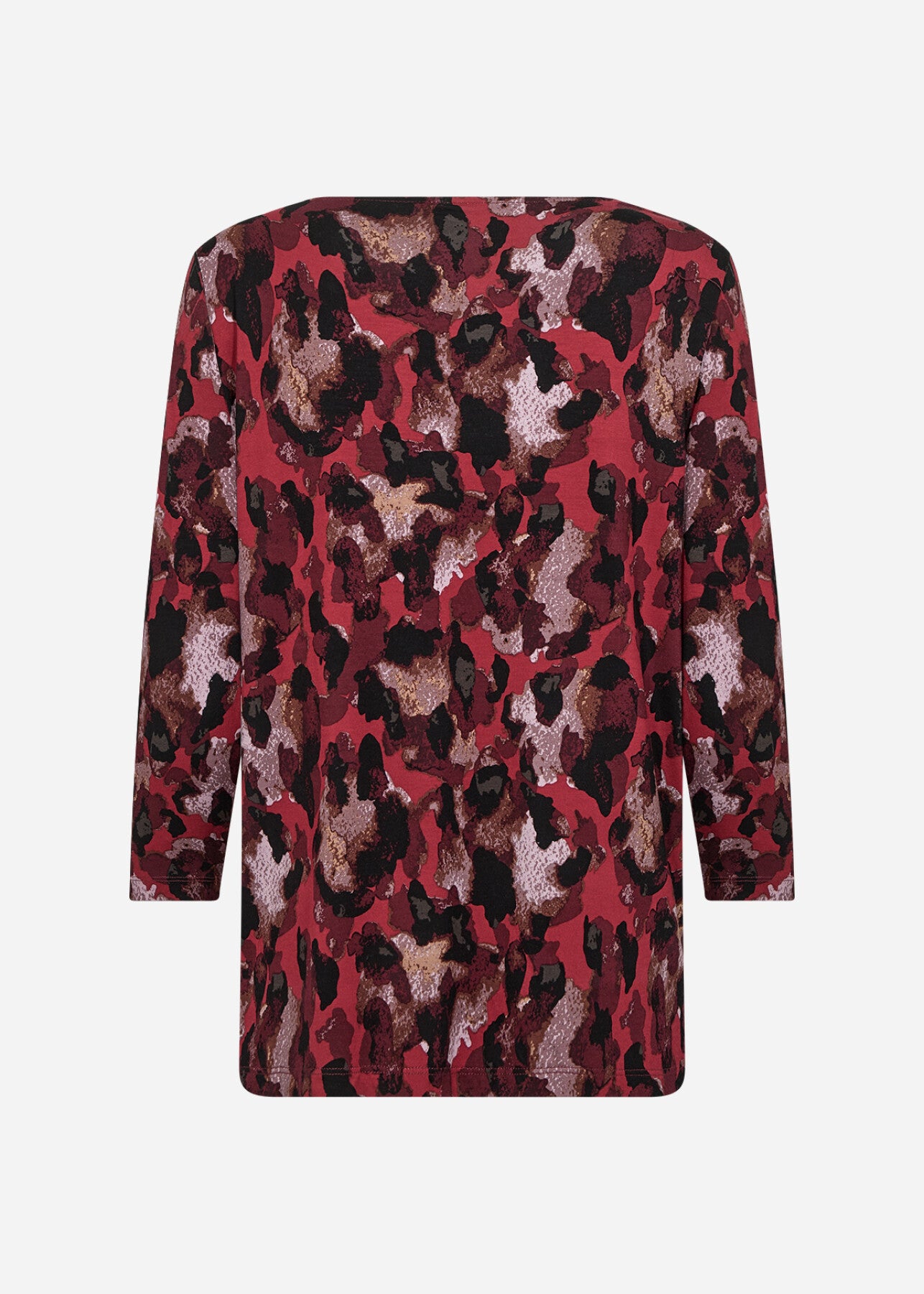 SC-MARICA AOP 342 Bluse Rød