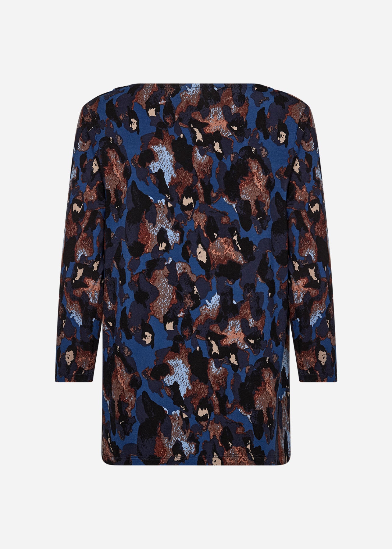 SC-MARICA AOP 342 Bluse Mørk blå