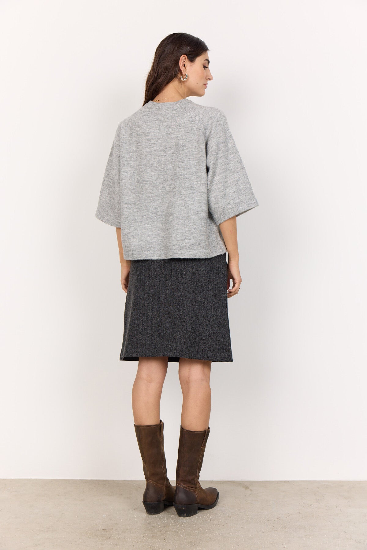SC-ORLEAN 1 Pullover Lys grå