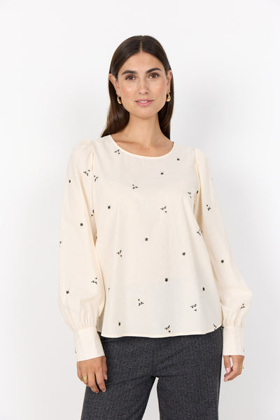 SC-VIBEN 2 Bluse Creme