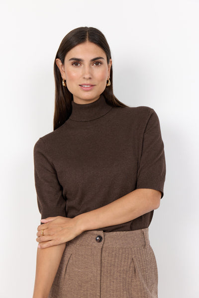 SC-DOLLIE 740 Pullover Mørk brun