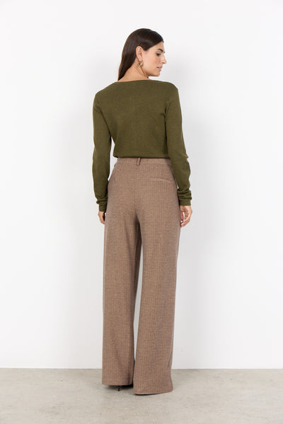 SC-DOLLIE 446 Cardigan Mørkegrøn