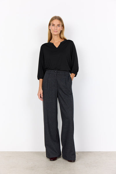 SC-MARICA 338 Bluse Sort