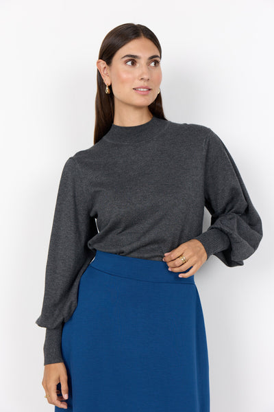 SC-DOLLIE 666 Pullover Mørk grå
