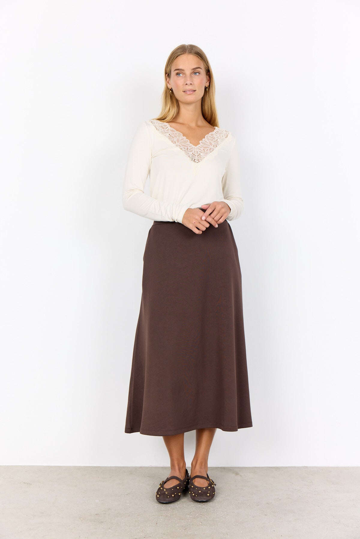 SC-BANU 258 Nederdel Mørk brun