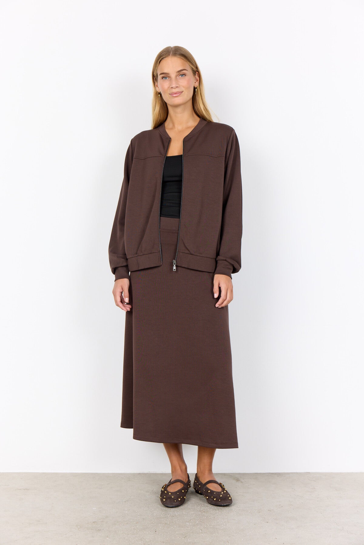 SC-BANU 260 Sweatshirt Mørk brun