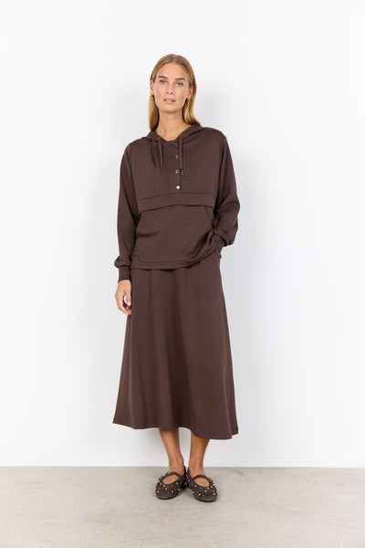 SC-BANU 263 Sweatshirt Mørk brun