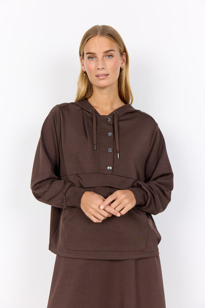 SC-BANU 263 Sweatshirt Mørk brun