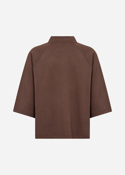 SC-BANU 261 T-shirt Mørk brun
