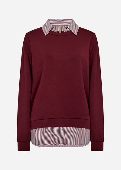 SC-BANU 264 Bluse Bordeaux