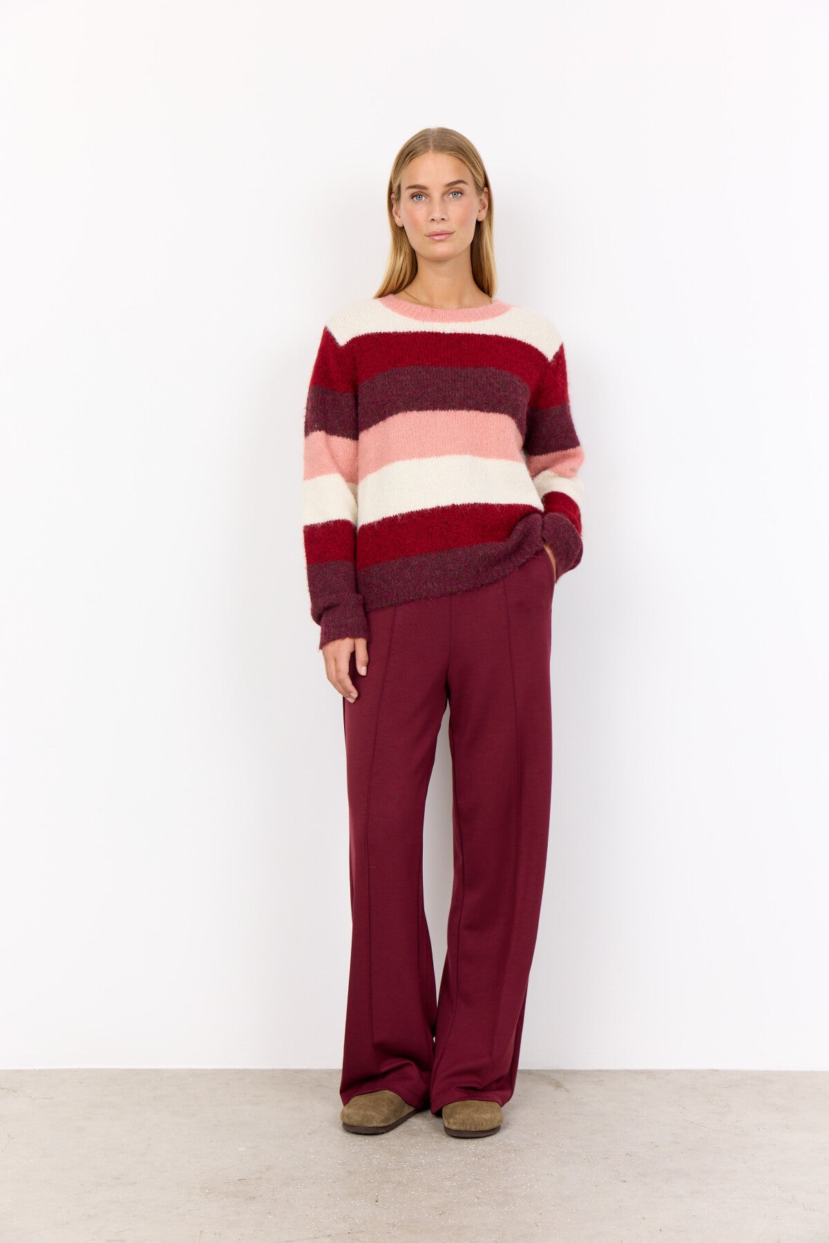SC-ILENE 3 Pullover Bordeaux