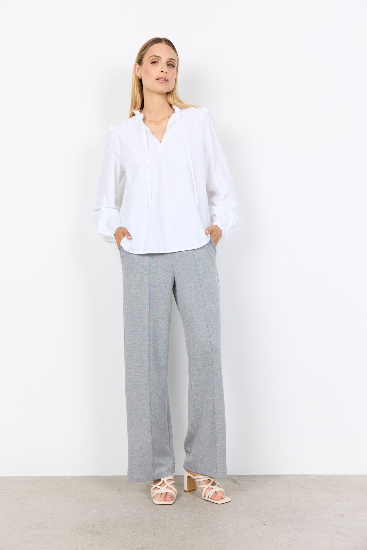 SC-NETTI 108 Bluse Hvid