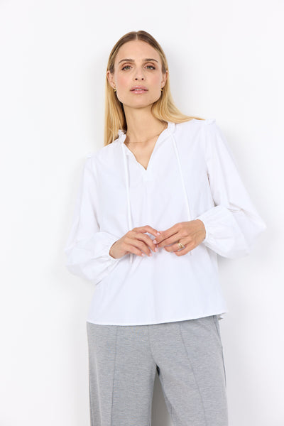 SC-NETTI 108 Bluse Hvid
