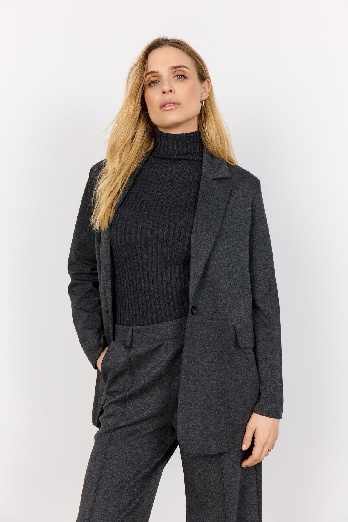 SC-VITA 1 Blazer Mørk grå