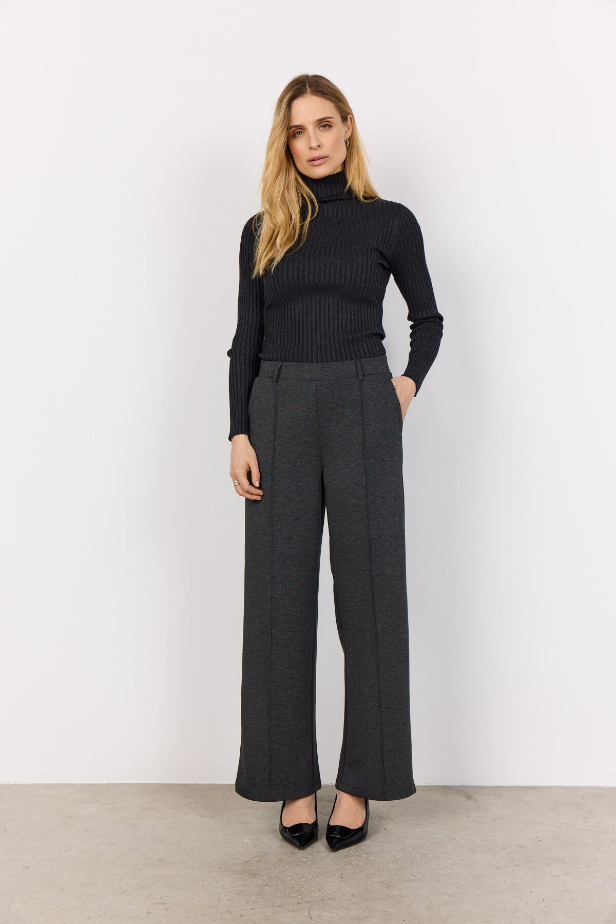 SC-DOLLIE 483 Pullover Mørk grå