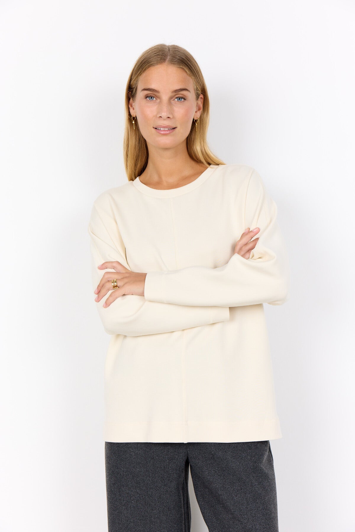 SC-BANU 262 Bluse Creme
