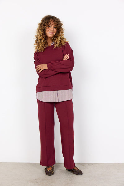 SC-BANU 264 Bluse Bordeaux
