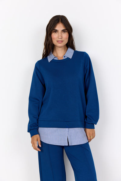 SC-BANU 264 Bluse Mørk blå